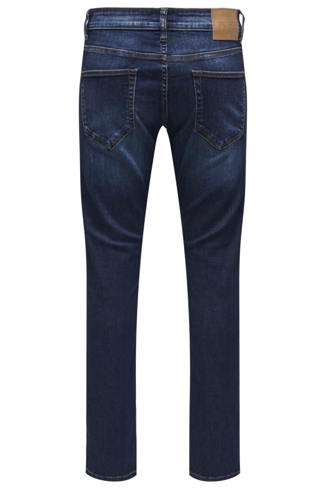 ONSLOOM SLIM 4377 EY BOX JEANS 22034377 DARK BLUE DENIM